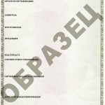 Сертификат соотвтествия Таможенного Союза